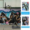 YONWAY Use for Outdoor Height Adjustable 7.5 to 10ft Basketball Hoop 44 Inch Backboard Portable Basketball Goal System with Stable Base and Wheels - 4 of 4