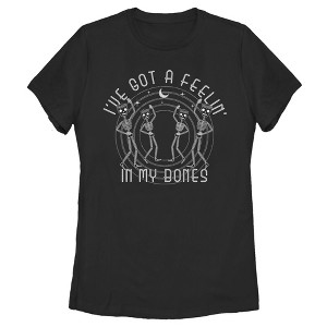 Women's Lost Gods Halloween I've Got a Feelin' in my Bones T-Shirt - 1 of 4