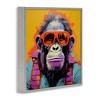 Stupell Industries Pop Style Gorilla, 12" x 12" - 3 of 4