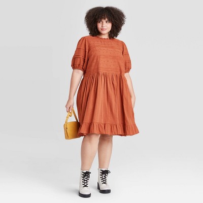 target rust dress