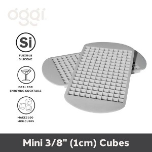 Oggi Set of 2 Crushed Ice Tray Gray - 1 of 4
