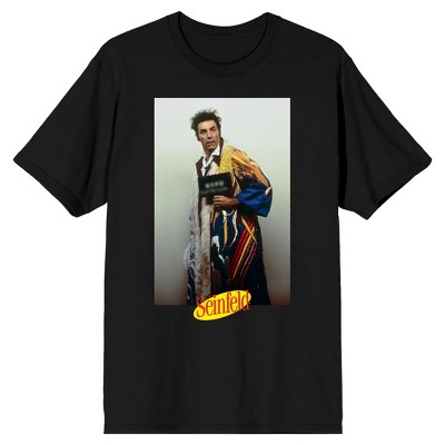 Seinfeld Cosmo Kramer Men's Black T-shirt : Target
