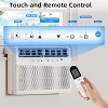 Zafro 12,000 BTU U-Shaped Air Conditioner Window Unit Cools up to 550 Sq.ft, Ultra Quiet Window Air Conditioner with Full Window View - 2 of 4