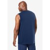 KingSize Men's Big & Tall Shrink-Less Lightweight Muscle T-Shirt - 3 of 4