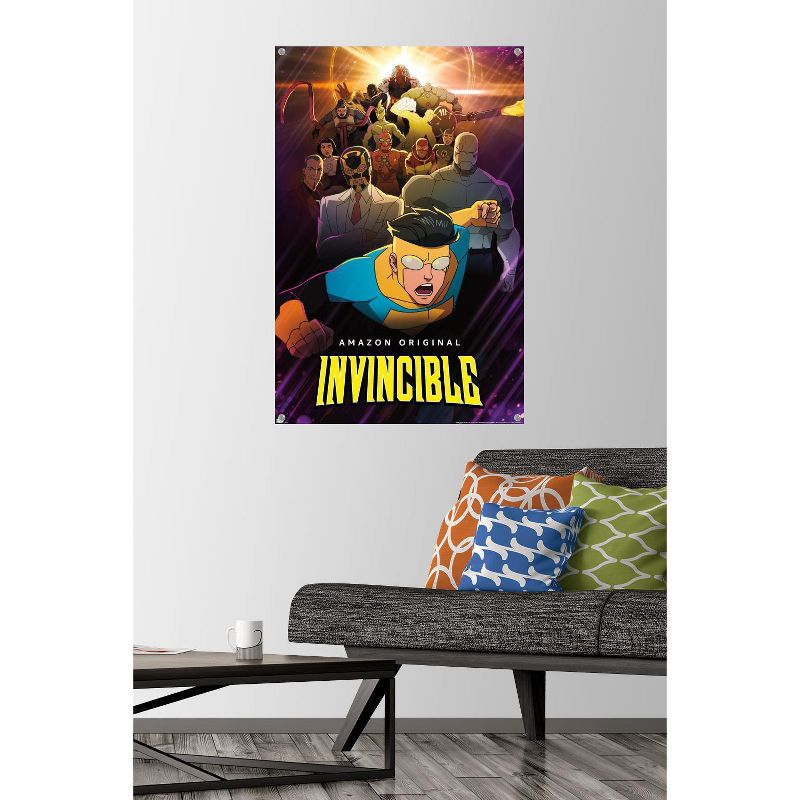 Trends International Invincible - Purple One Sheet Unframed Wall Poster Prints, 2 of 7