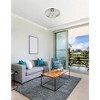 CWI Lighting Bloome 6 Light Bowl Flush Mount With Chrome Finish - 4 of 4