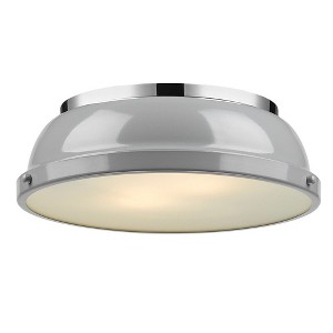 Golden Lighting Duncan Flush Mount - 14" - 1 of 2