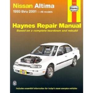 Nissan Altima Automotive Repair Manual - (Haynes Automotive Repair Manuals) by  Jeff Kibler & J H Haynes (Paperback) - 1 of 1