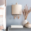 Mark & Day Woodhull 11"H x 9"W x 4"D Traditional Cream Wall Lights - 2 of 4