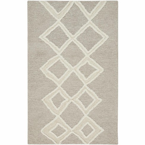 Feizy - Emory Industrial Abstract, Blue/ivory, 8' X 10' Area Rug