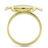 Slickblue Women’s Gold Stainless Steel Crab Ring, Sea Life Design, No Stone, Novelty Jewelry, Sizes 5-10 - 3 of 4