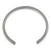 Black Bow Jewelry Men's 10mm Titanium High Polished Cuff Bracelet - 2 of 4
