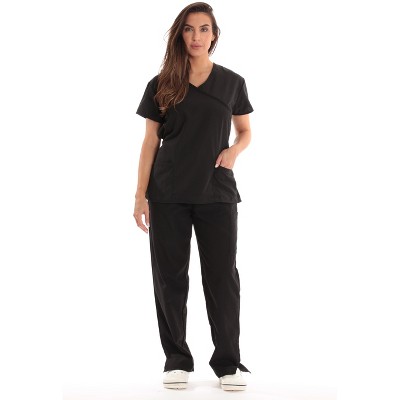 Just Love Scrub Set - 5 Pocket Medical Uniform - Tie Back Nurse Set ...