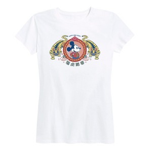 Women's - Disney - Happy New Year Mickey Short Sleeve Graphic T-Shirt - 1 of 4