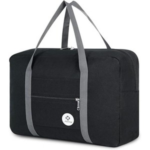 Personal item bag fits personal item size 17.7 x 6.3 x 12.6 foldable travel hand luggage bag,lightweight, for both men and women - 1 of 4