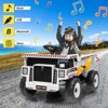 Garvee 12V Ride On Dump Truck for Kids with Remote Control, Electric Construction Vehicle Toy with Auto-Lift Bed, Shovel, LED Lights, Music - 3 of 4