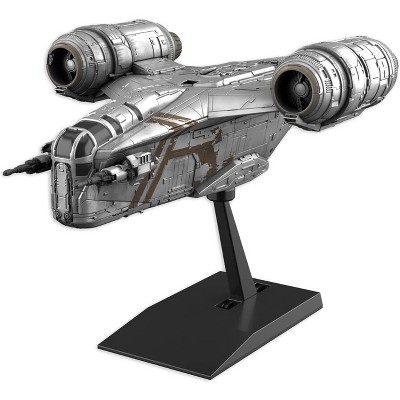 Bandai Spirits Star Wars The Mandalorian Razor Crest Silver Coating Ver. Vehicle Model Kit