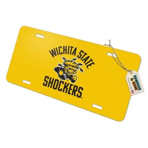 Wichita State Shocker Novelty Metal Vanity Tag License Plate - 1 of 4