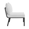 Modway Riverside Outdoor Patio Aluminum Armless Chair - 2 of 4