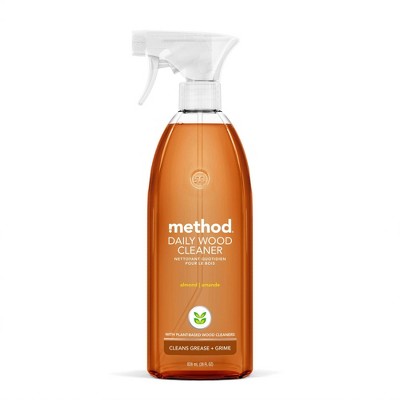 Method Cleaning Products Daily Wood Cleaner Almond Spray Bottle 28 fl oz