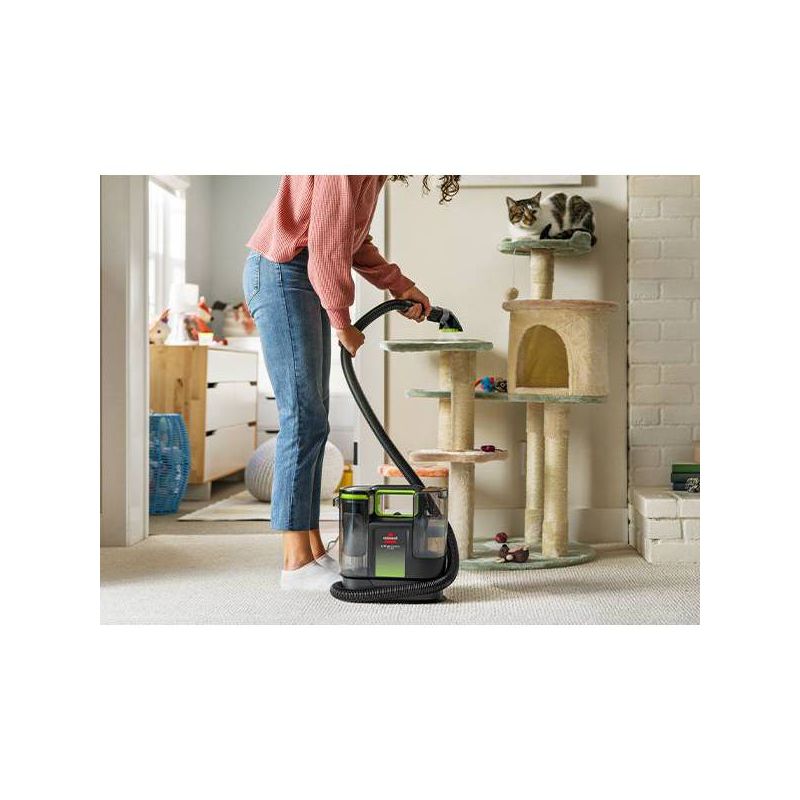 BISSELL Little Green Max Pet Portable Carpet Cleaner, 4 of 8