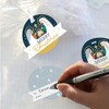 Big Dot of Happiness Holy Nativity - Manger Scene Religious Christmas Clear Goodie Favor Bags - Treat Bags With Tags - Set of 12 - 3 of 4