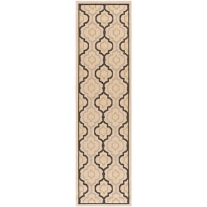 Courtyard Brookstone CY7938 UV & Stain Resistant Non-Shedding Power Loomed Indoor/Outdoor Rugs - Safavieh - 1 of 4