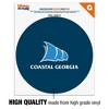 College of Coastal Georgia Primary Logo Automotive Car Window Locker Circle Bumper Sticker - 3 of 4