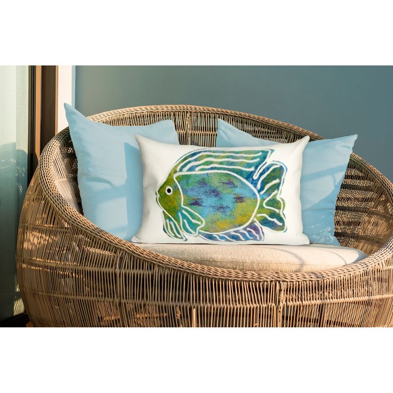 Liora Manne Visions III Coastal Indoor/Outdoor Pillow, 2 of 3