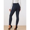 INSPIRE CHIC Women's Faux Suede High Waisted Elastic Slim Casual Leggings Pants - 4 of 4