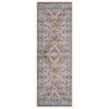 Washable Rugs Area Rug Bohemian Printed Carpet Boho Distressed Rug Low Pile Non-Slip Living Room Rug for Bedroom Office - 3 of 4