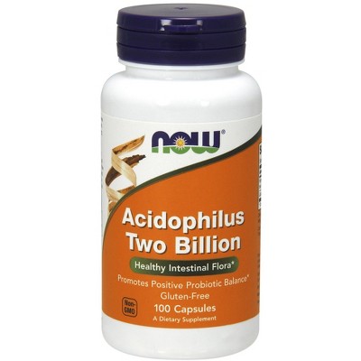 Acidophilus Two Billion by Now Foods  -  100 Capsule