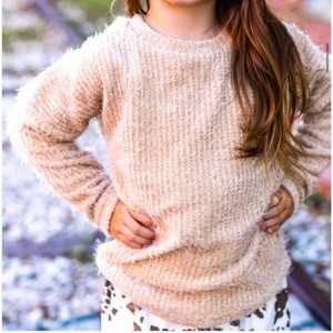 Girl's Utmost Comfort Sweater - Southern Grace - 1 of 3