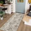 WhizMax Boho Area Rugs Washable Rug Moroccan Rug Modern Geometric Traditional Rug - 2 of 4