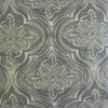 Damask Throw Pillow Seasalt - The Pillow Collection: Modern Geometric Design, Polyester, Zipper Closure - 2 of 2