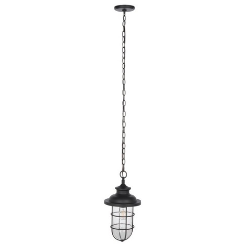 Adelle Outdoor Pendant - Black - Safavieh. - image 1 of 4