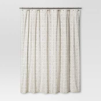 Shapes Shower Curtain White - Threshold™