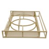YIYIBYUS Wall Mounted Wine Rack, Wine Bottle Shelf, Hanging Metal Wine Rack Cabinet - 4 of 4