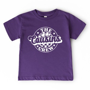 The Juniper Shop The Cousins Crew Checkered Toddler Short Sleeve Tee - 1 of 4