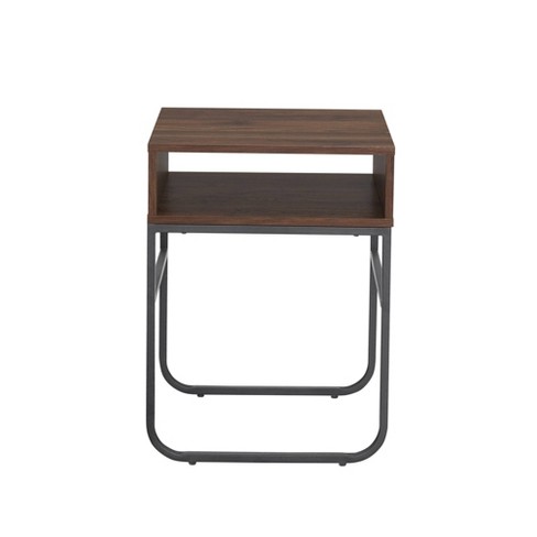 18 Curved Metal Leg Side Table Saracina Home Target