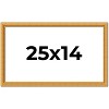 PosterPalooza | 25x14 Wood Antique Frame with UV Acrylic, 4 Finishes: Bronze, Gold, Silver, and Black - 2 of 4