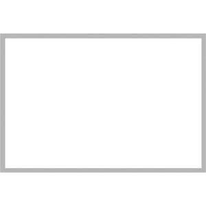 Amanti Art Hera Chrome Framed Dry Erase Magnetic Board - 1 of 4