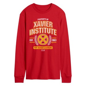 Men's - Marvel - X-Men Property Of Xavier Institute Long Sleeve Graphic T-Shirt - 1 of 3