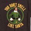 Men's - ELF - Christmas You Don't Smell Like Santa Short Sleeve Graphic T-Shirt - 2 of 4