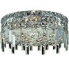 Elegant Lighting Maxime 4 light Chrome Flush Mount Clear Royal Cut Crystal - 4 of 4