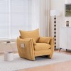 NicBex Rounded Corner/Sharp-Angle Chair Modern Accent Chair, Stylish Comfy Sofa Chair Single Seat for Many Scenarios - 2 of 4