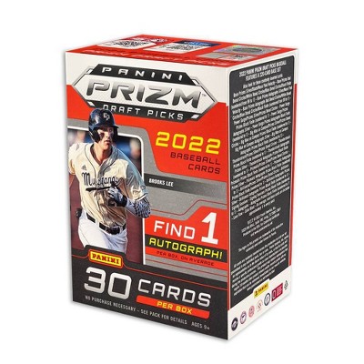 2022 Panini Baseball Prizm Draft Picks Trading Card Blaster Box : Target