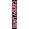 Juniors Womens Candy Land Candy Cane Logo Jogger Sweatpants - 2 of 3
