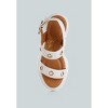 Urla Eyelet Detail Platform Heel Sandals Women - 4 of 4
