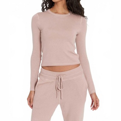 Women's Nevis Crop Pullover - LEIMERE